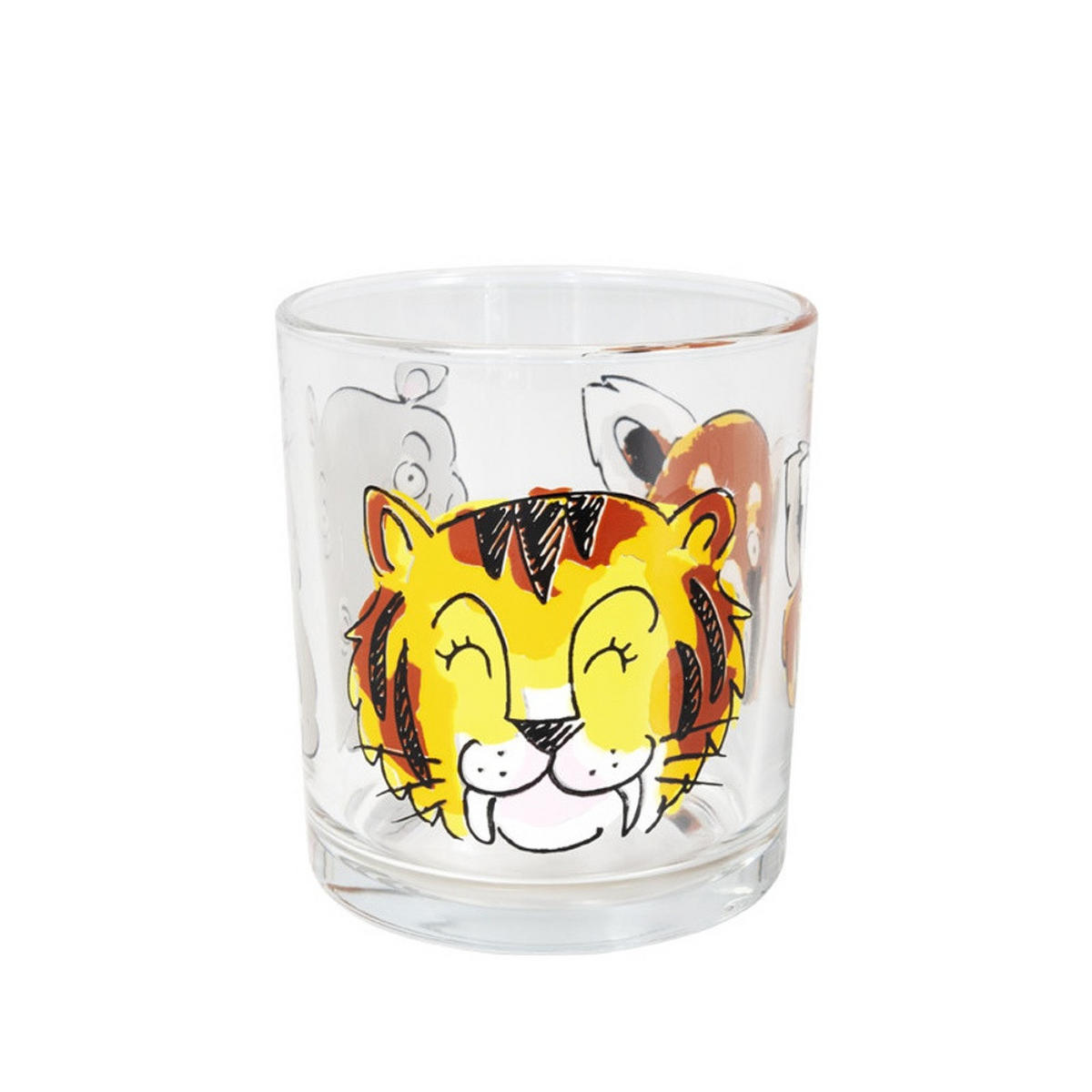 SAFTGLAS Beekse Bergen in Bunt - 200 ml - Multicolor, Glas (0.2L) - Blond Amsterdam