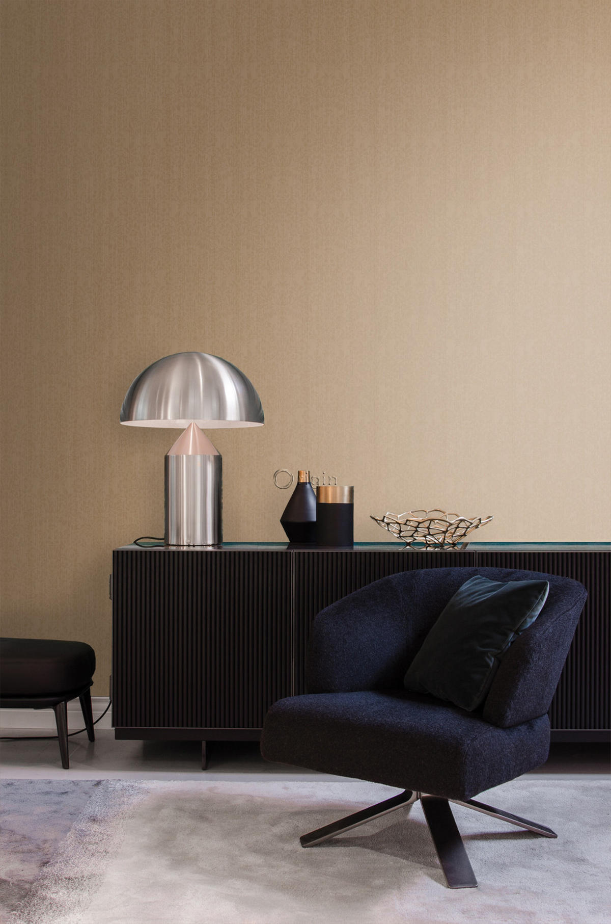 TAPETE Ornamente 53 cm x 10.05 m - Braun, Papier (53/1000cm) - Origin Wallcoverings