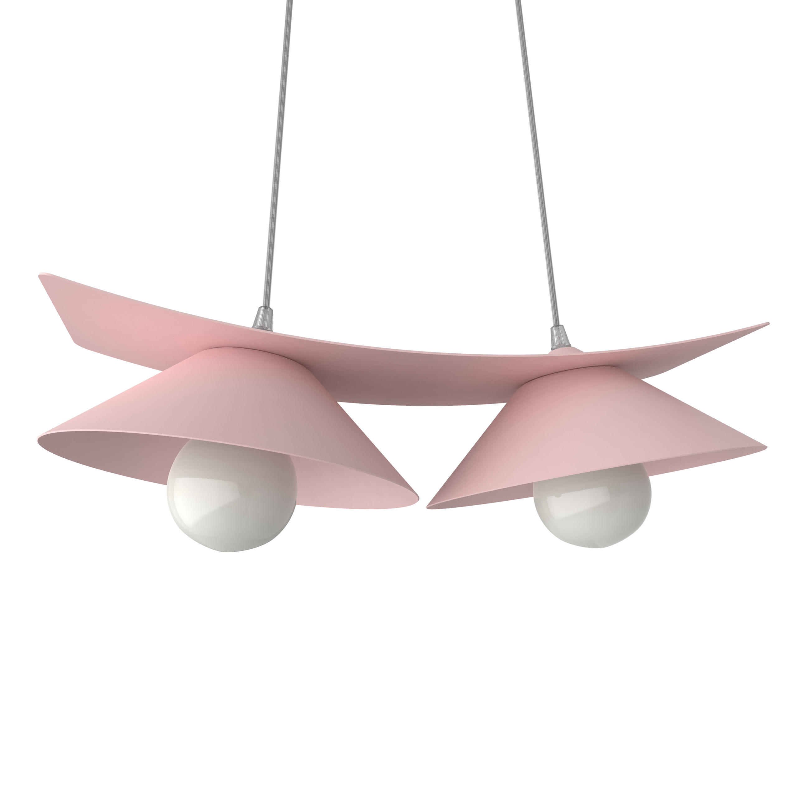 Lumicom Hängeleuchte Pink 50x16x25 cm