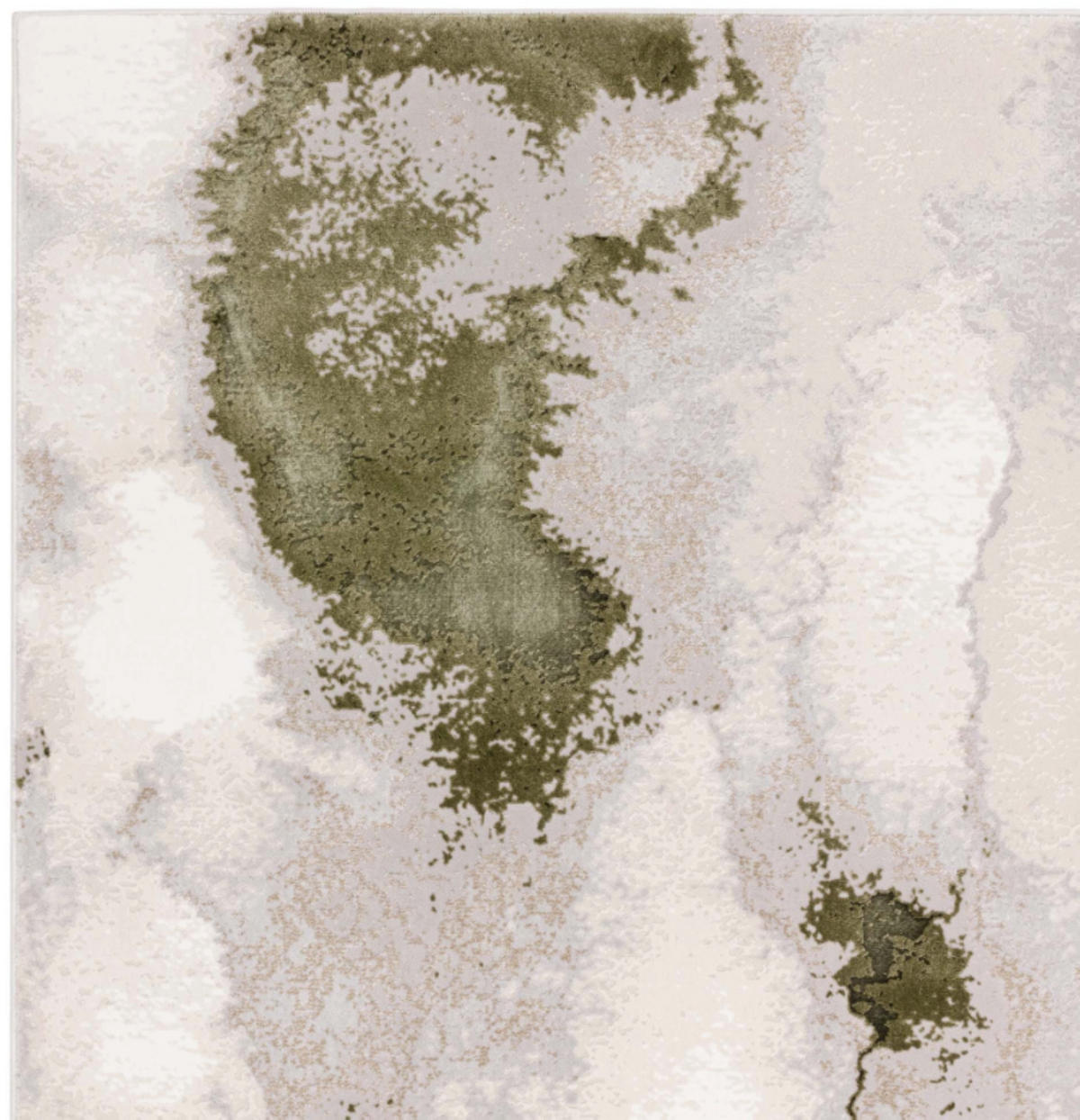 TEPPICH modern Wohn-/Schlafzimmer Naturfaser DORO Grün 45x75 cm - Olivgrün, Naturmaterialien (45/75cm) - Novatrend