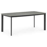 GARTENTISCH TAVOLO - Anthrazit, Metall (90/180/75cm) - IDIMEX