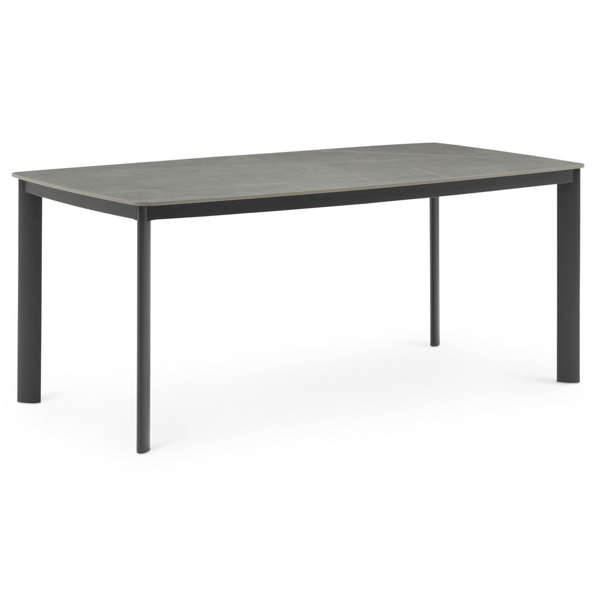 GARTENMÖBELSET TAVOLO - Anthrazit, Textil/Metall - IDIMEX