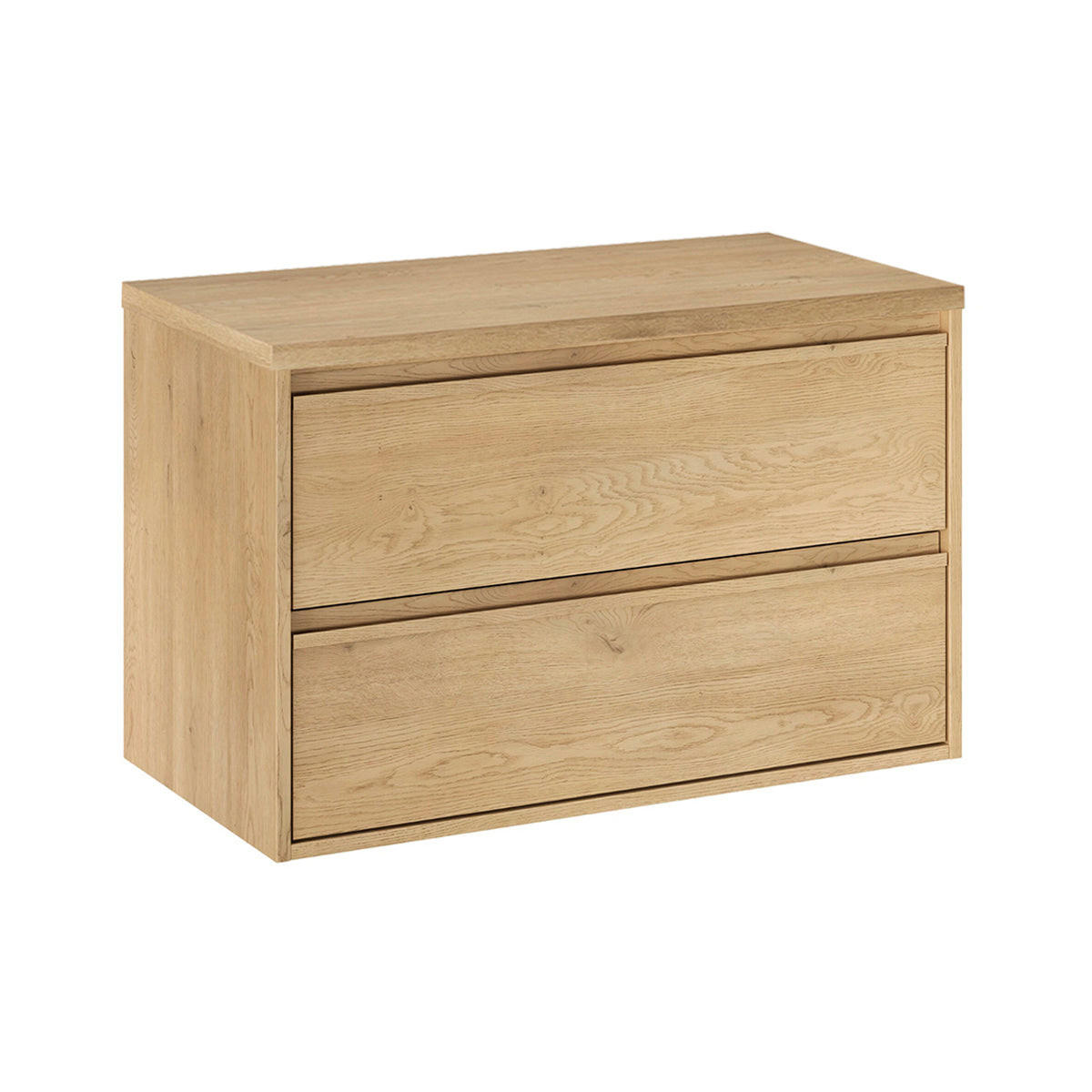 WASCHTISCHUNTERSCHRANK 80cm Edmé Holz - Braun, Holzwerkstoff (80/52.2/46cm) - Petits-meubles
