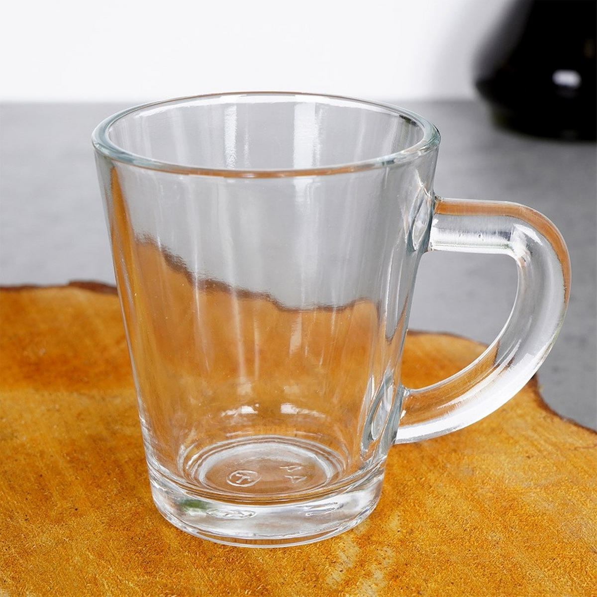 ESPRESSOGLAS-SET mit Griff 6er-Pack transparent - Klar, Glas (0.07L) - Excellent Houseware