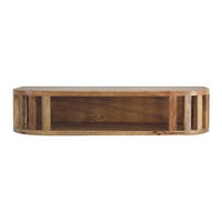 VISEĆI KONZOLNI STOL Ariella - smeđa, drvo (70/30/15cm) - Artisan Furniture