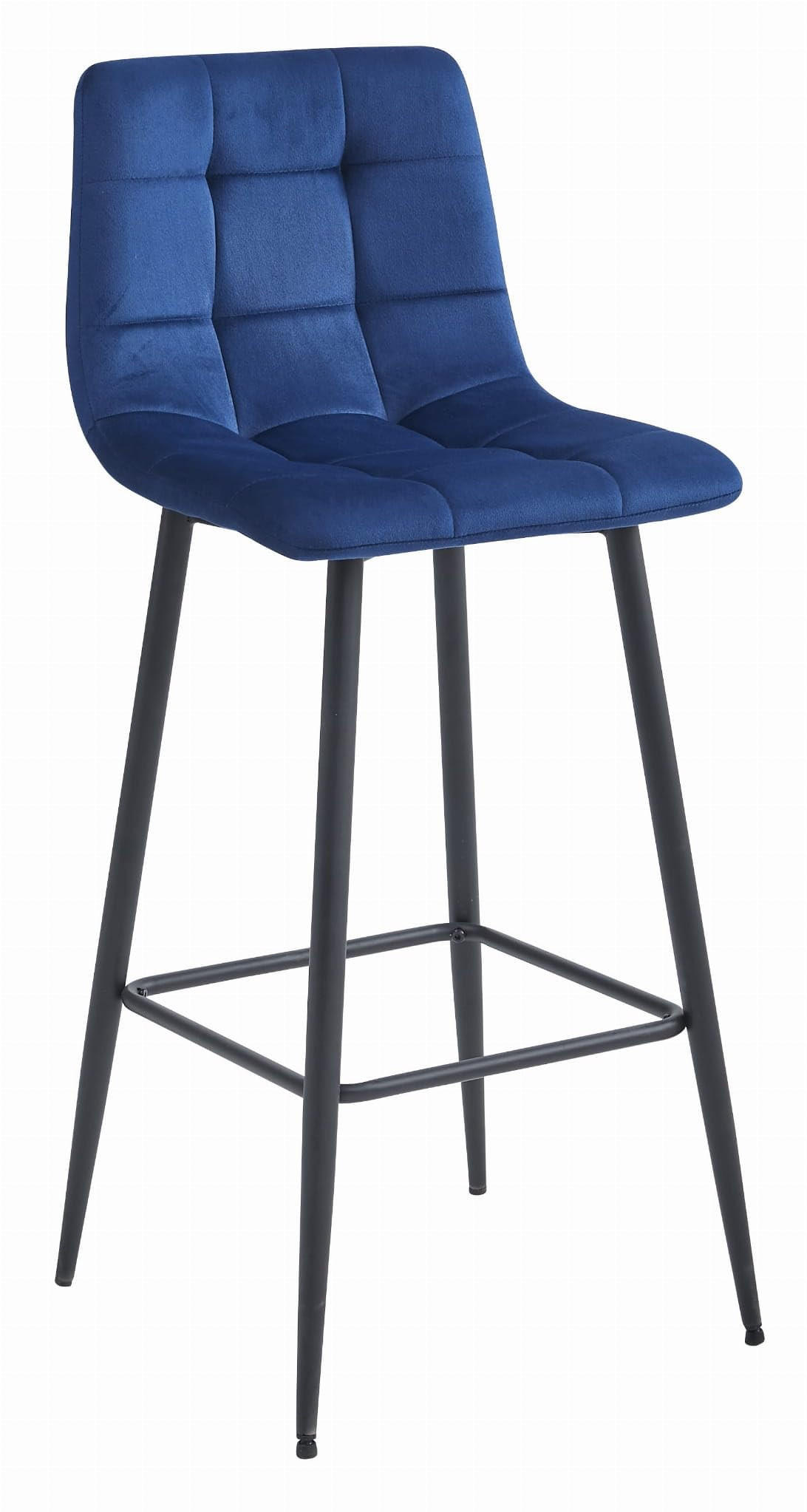 Best For Home Barhocker Blau 46x104x33 cm