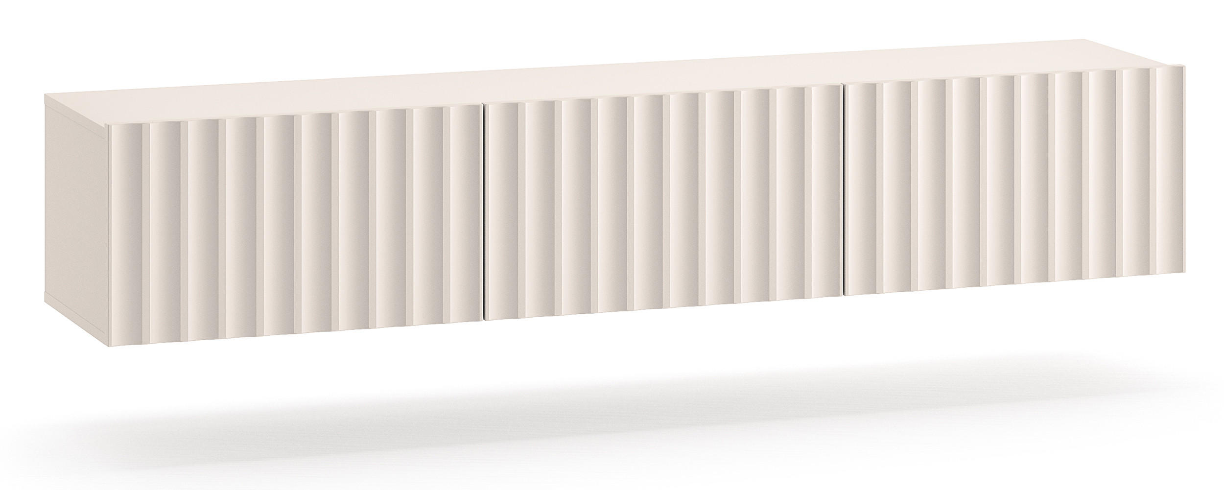 TV-HÄNGEBOARD Derriva Hellbeige 170 cm - Ecru/Beige, Holzwerkstoff (169.8/31.7/37cm) - Selsey