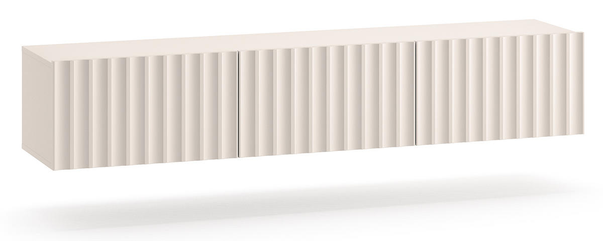 TV-HÄNGEBOARD Derriva Hellbeige 170 cm - Ecru/Beige, Holzwerkstoff (169.8/31.7/37cm) - Selsey
