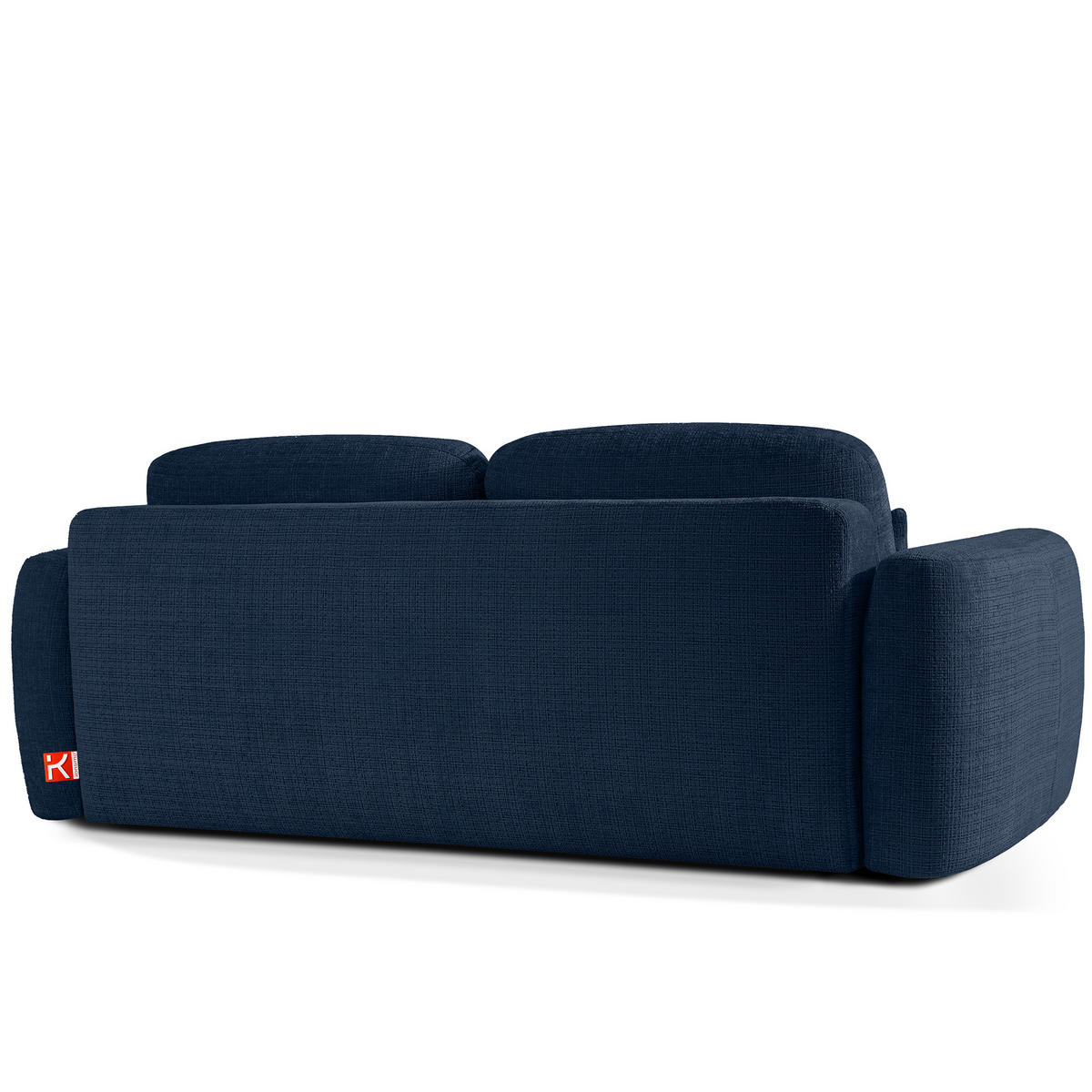 SOFA 3 ELOSA - Dunkelblau, Holz/Textil (245/85/115cm) - KONSIMO®