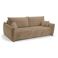 SOFA Hallora - Beige (Tilia 17) - Beige, Holzwerkstoff (240/88/108cm) - Möblo