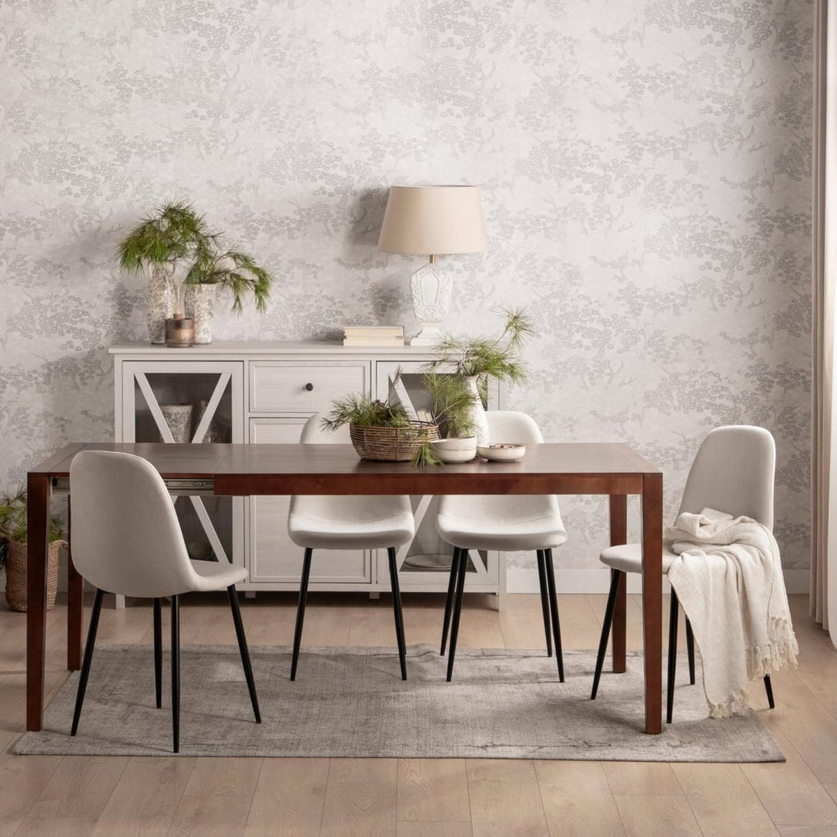 AUSZIEHBARER TISCH Mara Braun 140 -190 cm x 78,5 cm - Braun, Holzwerkstoff (90/140/78cm)