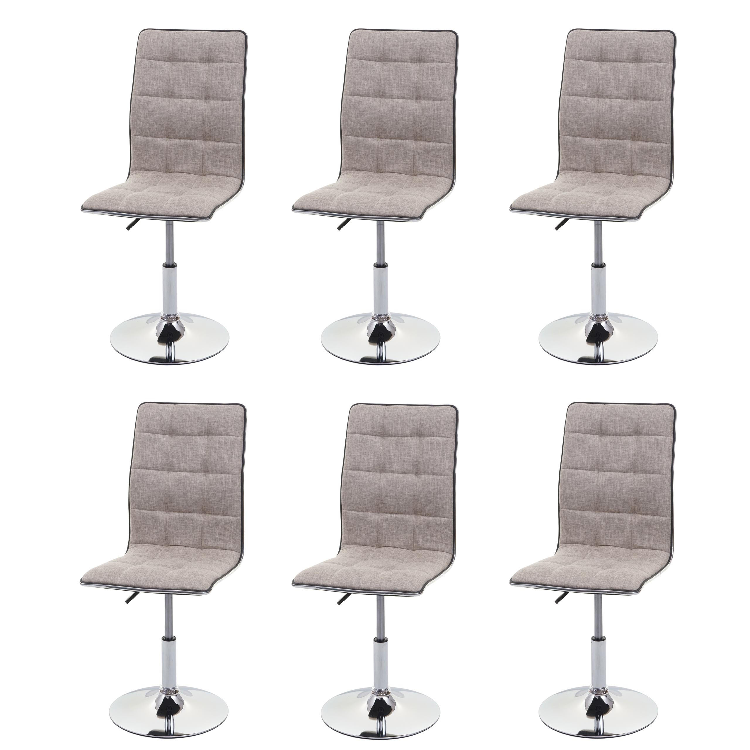 Chefgastro Esszimmerstuhl Grau 43x103x54 cm