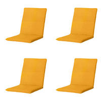 GARTENSTUHLKISSEN Panama 97/49 cm 4er-Set - Gelb, Textil (49/6/97cm) - Madison