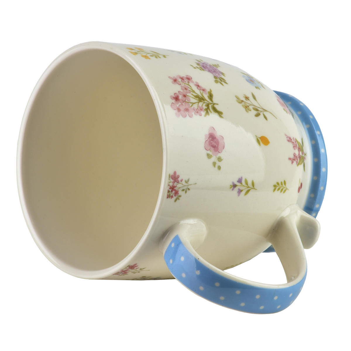 HRNEK Sassy, 10 x 14,5 x 10,5 cm, porcelán - modrá, keramika (0.51L) - Mondex