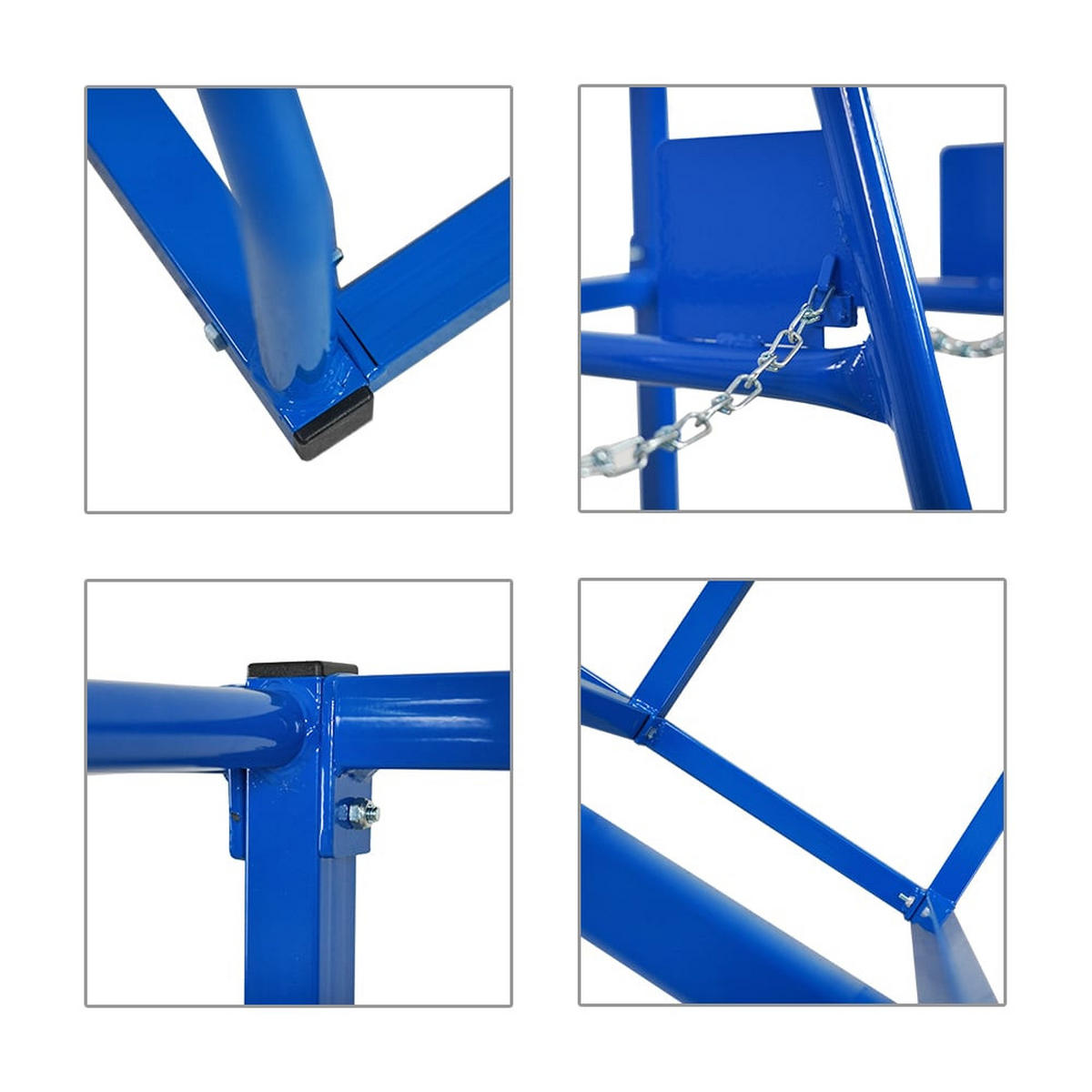 VERTIKALREGAL Rhino Komplettregal HxBxT 150x102x60cm Blau - Blau, Metall (102/150/60cm) - PROREGAL