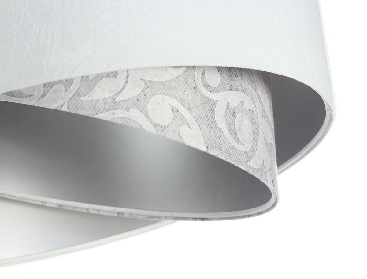 HÄNGELEUCHTE Grau 50/23 cm - Grau, Kunststoff (50/1/23cm) - ONZENO