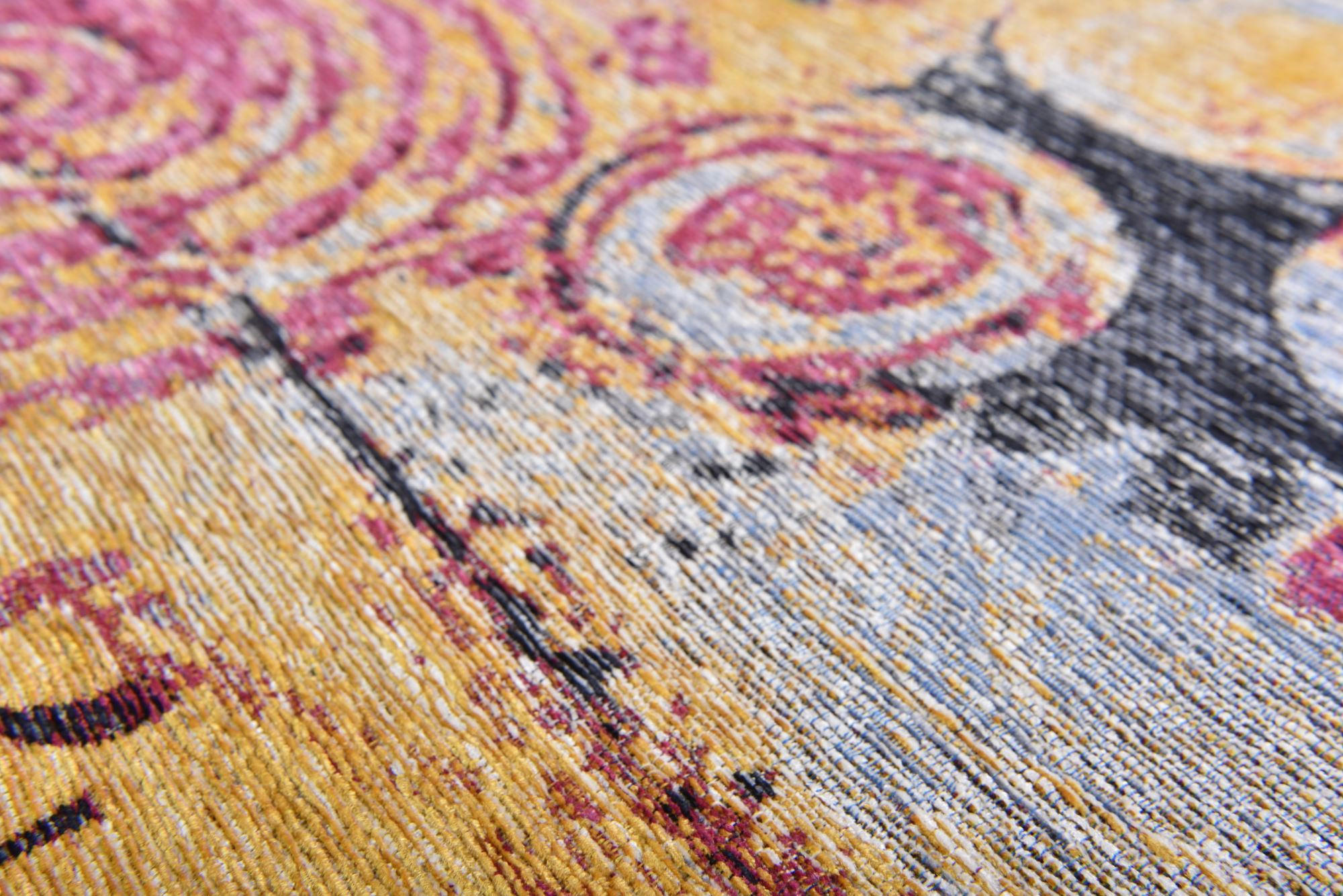 Thumbnail - Gino Falcone Flachwebeteppich, Mehrfarbig, Textil, Pop-Art, Rechteckig, 190x280 cm, Oeko-Tex®, für Fußbodenheizung geeig...