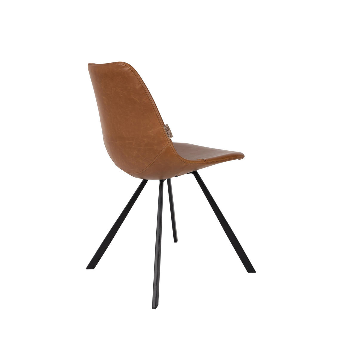 ESSZIMMERSTUHL Franky Braun - 2 er Set - Braun, Kunststoff (46/83/56cm) - Dutchbone