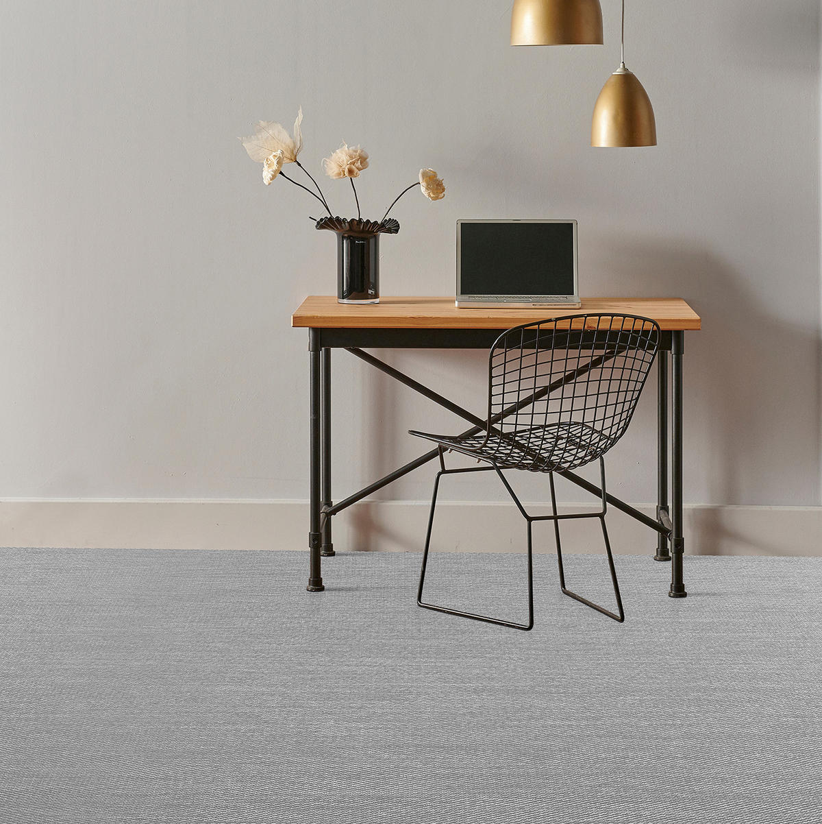 VINYLBODEN, Vinylboden Rolle, Premium Grau 200X350 cm - Grau, Kunststoff (350/200/2.8cm) - STORESDECO