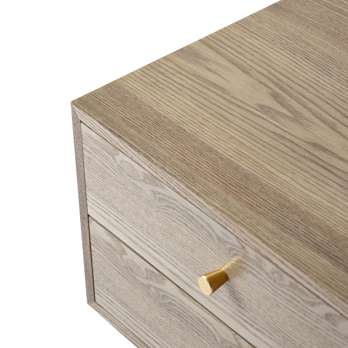 NACHTTISCH Rechteckig Braun 46 x 38 x 62 cm - Braun, Holz (46/62/38cm) - Nordlys