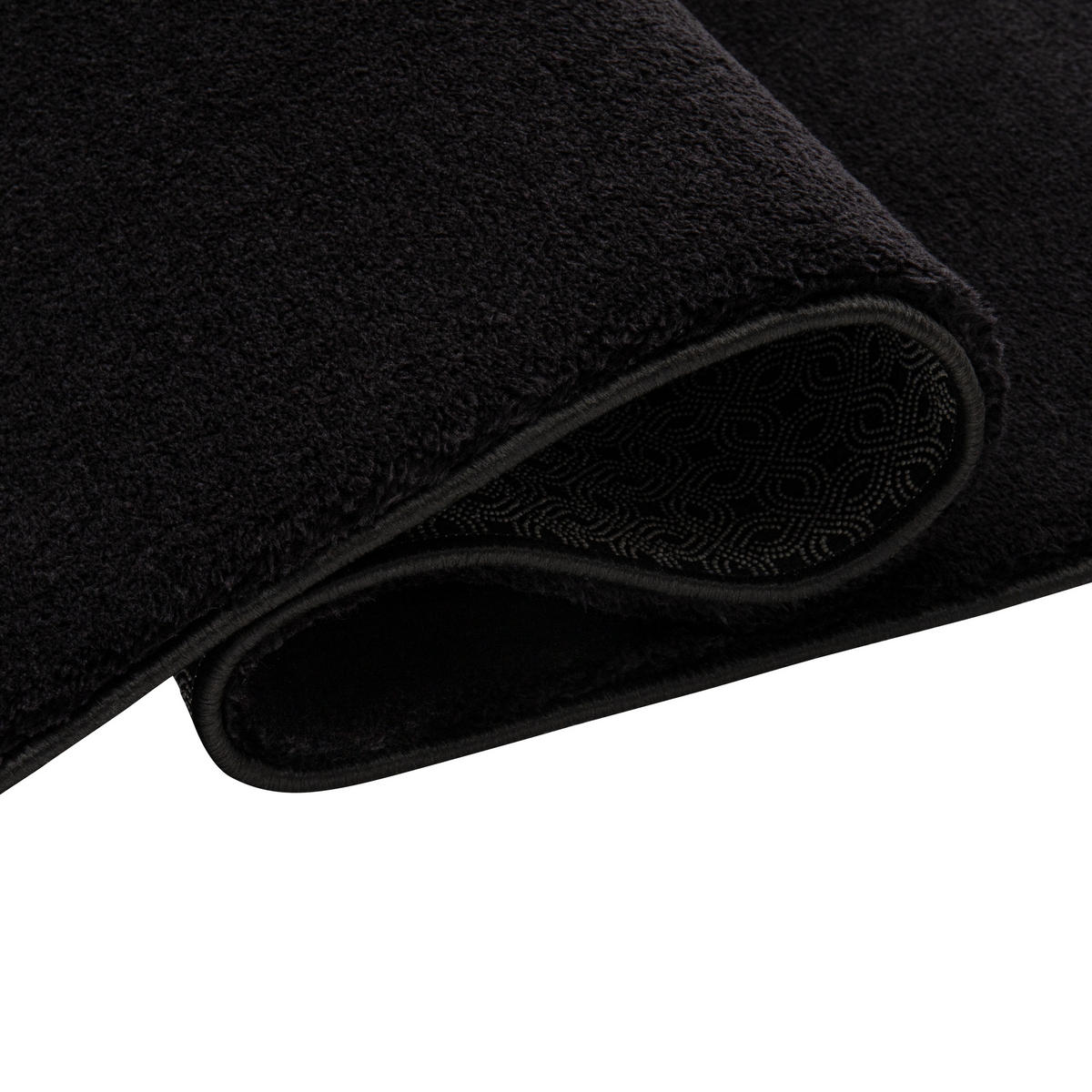 TEPPICH CUDDLE Schwarz 200/290 cm - Schwarz, Kunststoff (200/290cm)