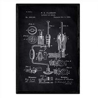 POSTER Handbuch Rosca Patent A3 Rahmenlos - Klar, Papier (29.7/5/42cm) - Nacnic