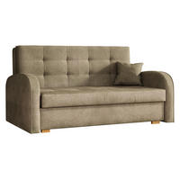 SCHLAFSOFA Viva Gold III - Beige/Braun, Holz/Textil (153/85/98cm) - MIRJAN24