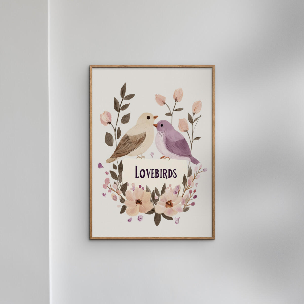 POSTER Treechild - Lovebirds - Multicolor, Papier (70/100/0.1cm) - Poster&Frame