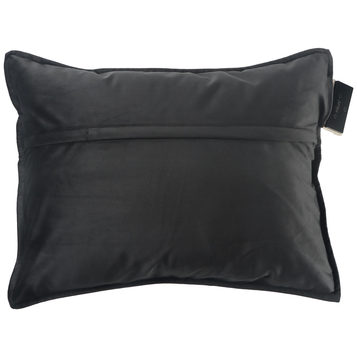 HEIZKISSEN Plush 45x60cm Onyx - Schwarz, Textil (45/60cm) - Pleafs