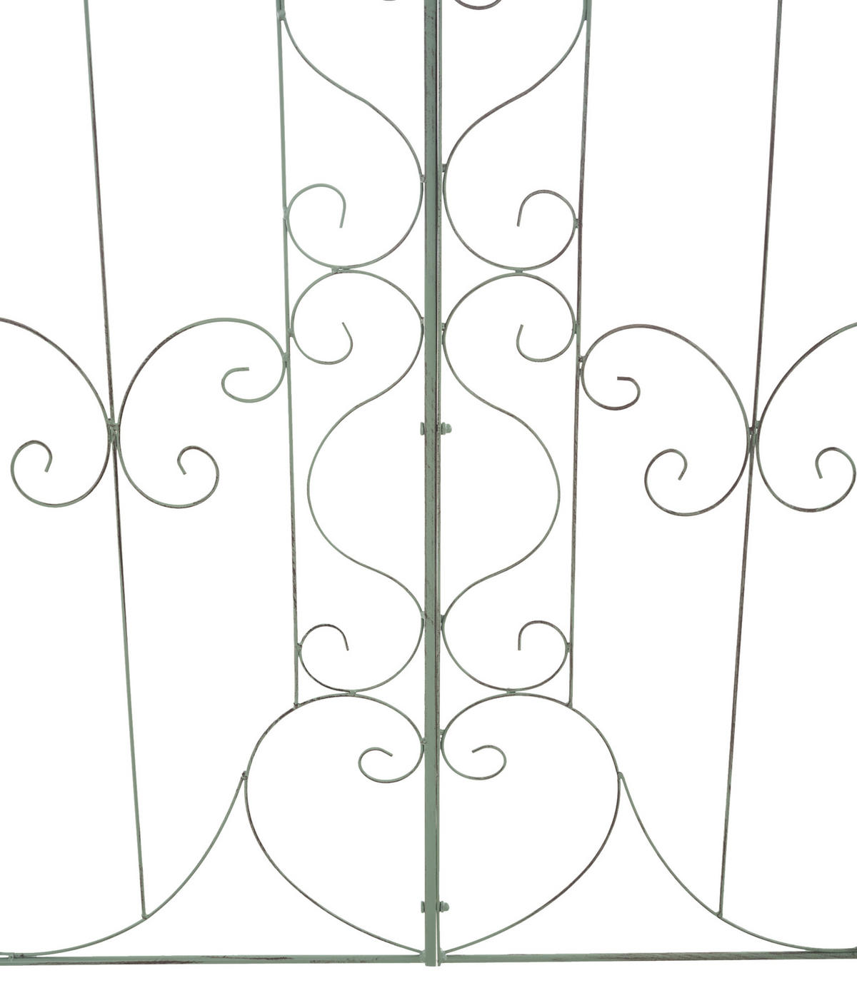 RANKGITTER Mandarin - 2er Set antik-grün - Grün, Metall (99/133/7cm) - TPFLiving