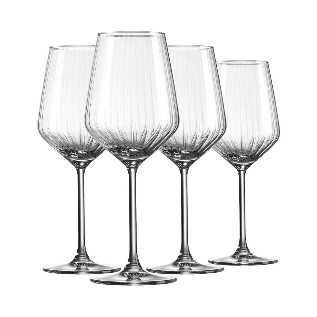 WEISSWEINGLÄSER Jive transparent 370 ml 4er Set - Transparent, Glas (0.37L) - Ritzenhoff Breker
