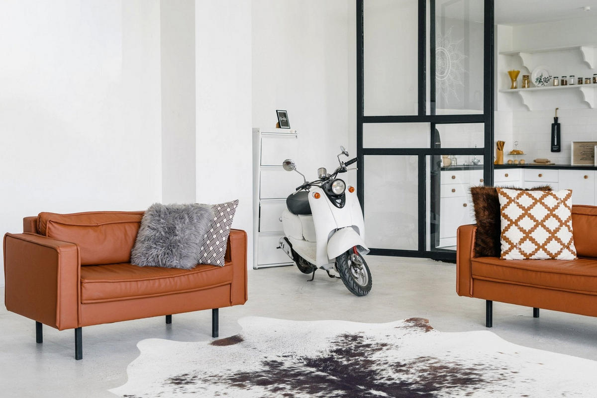 TEPPICH im Kuhfell-Stil grau - Grau, Textil (155/190cm) - AFK Living
