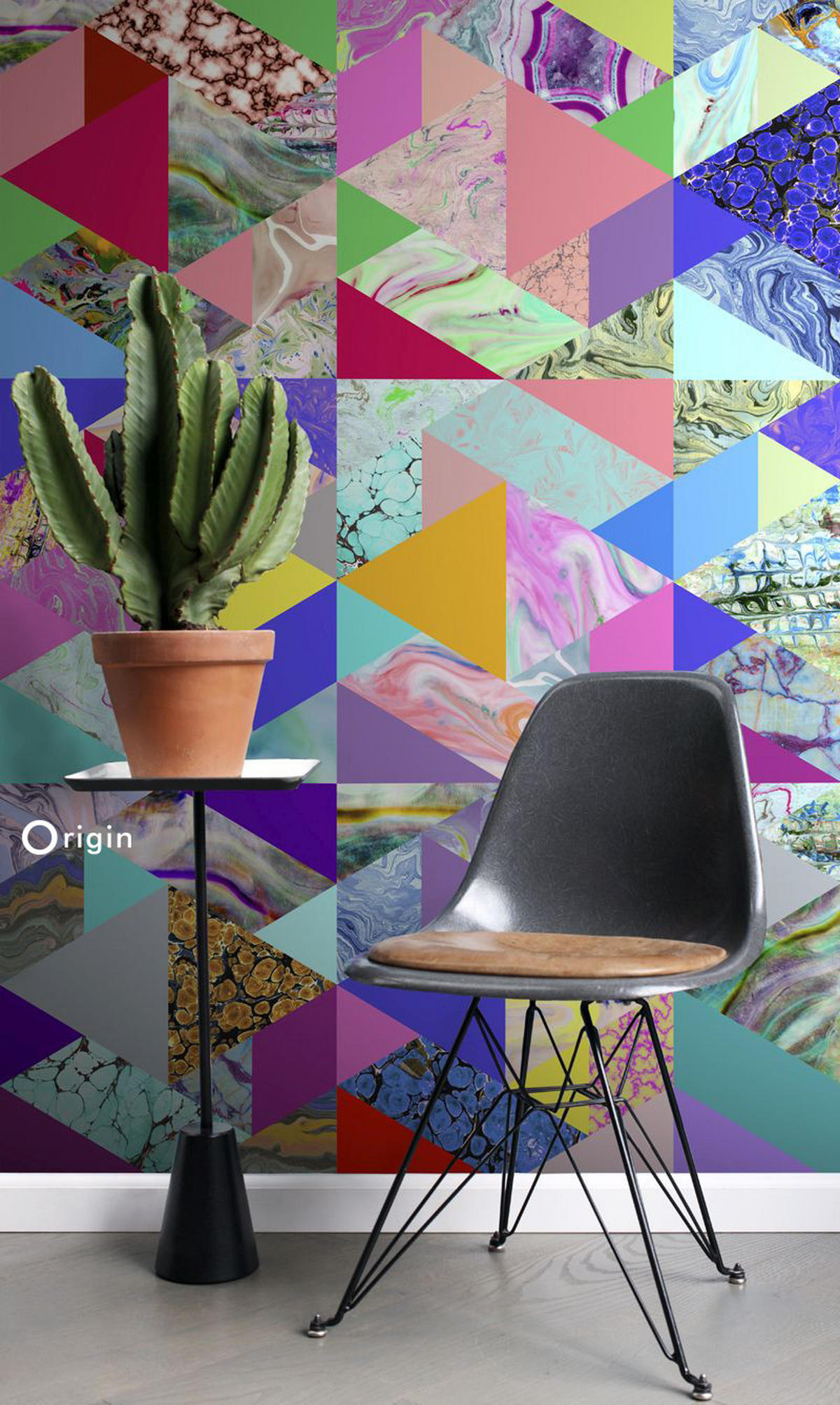 XXL-VLIESTAPETE Marmor-Optik 50 x 900 cm - Gelb, Papier (50/900cm) - Origin Wallcoverings