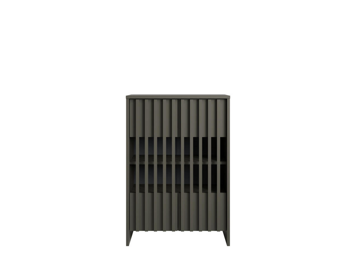 KOMMODE Graphit 60/87/34 - Graphitfarben, Holzwerkstoff (60/87/34cm) - RAUMHIRSCH FURNITURE