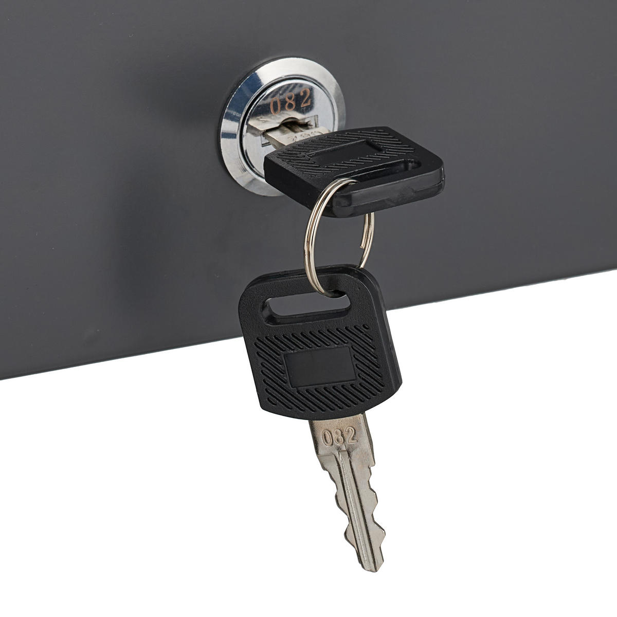 WANDASCHENBECHER - Anthrazit, Metall (15cm) - Relaxdays