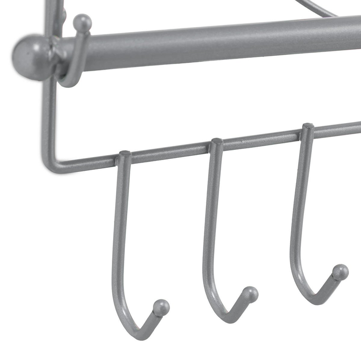 WANDSCHMUCKHALTER - Silberfarben, Metall (36.5/30/3.5cm) - Relaxdays