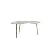 BEISTELLTISCH Linos Silber 80/60/36 cm - Silberfarben, Metall (80/60/36cm) - Light & Living