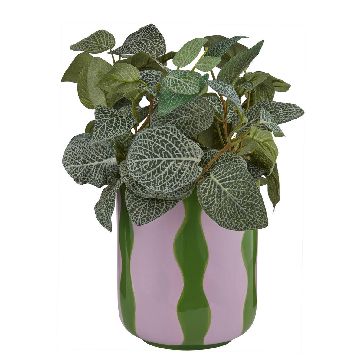 BLUMENTOPF Dopamine - Flieder/Grün, Keramik (18cm) - Butlers