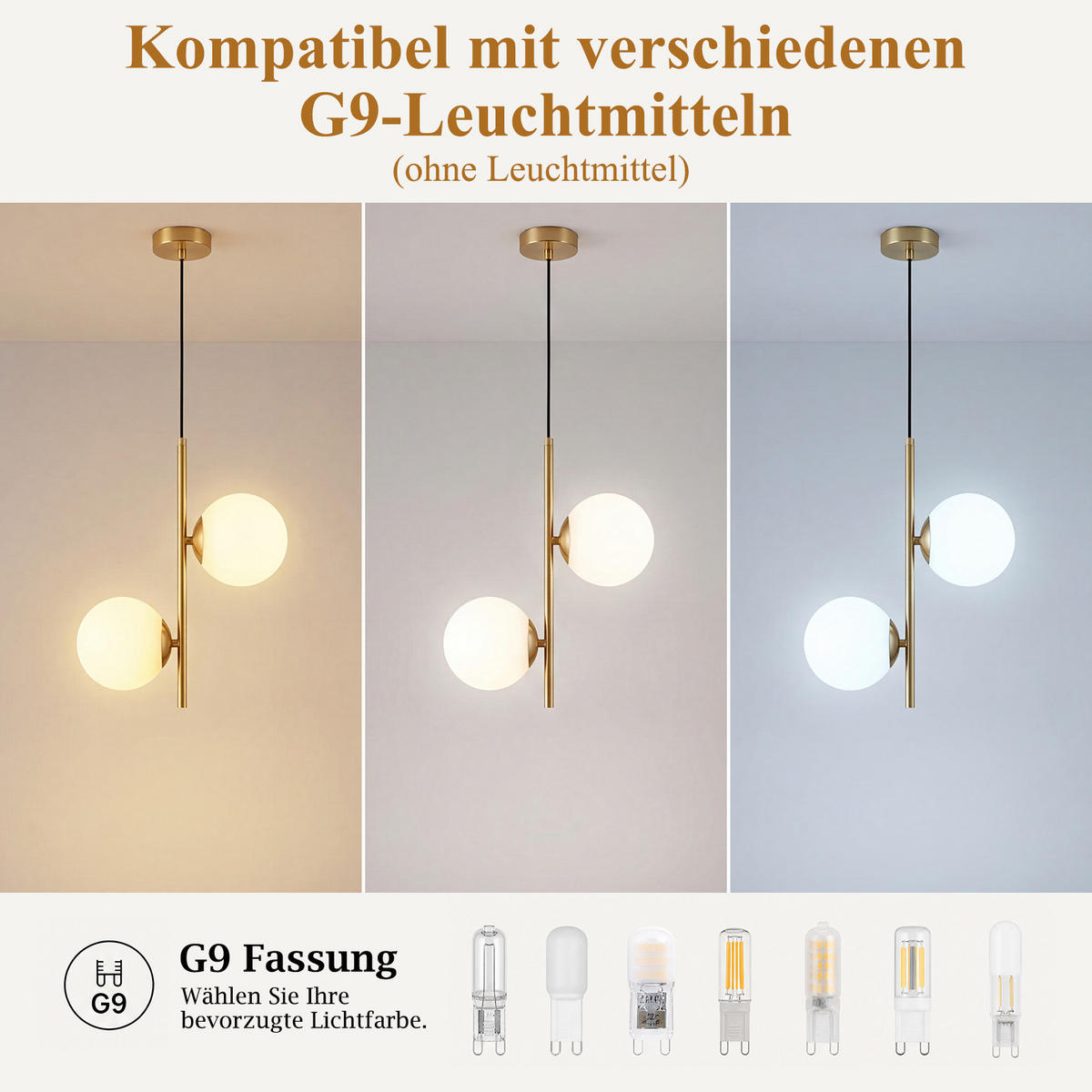 PENDELLEUCHTE Evvin 34.5/15/150 cm - Goldfarben/Weiß, Glas/Metall (34.5/15/150cm) - ZMH