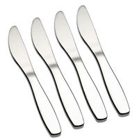 KINDERMESSER 4-teiliges Set Edelstahl 16.8 cm - Silberfarben, Metall