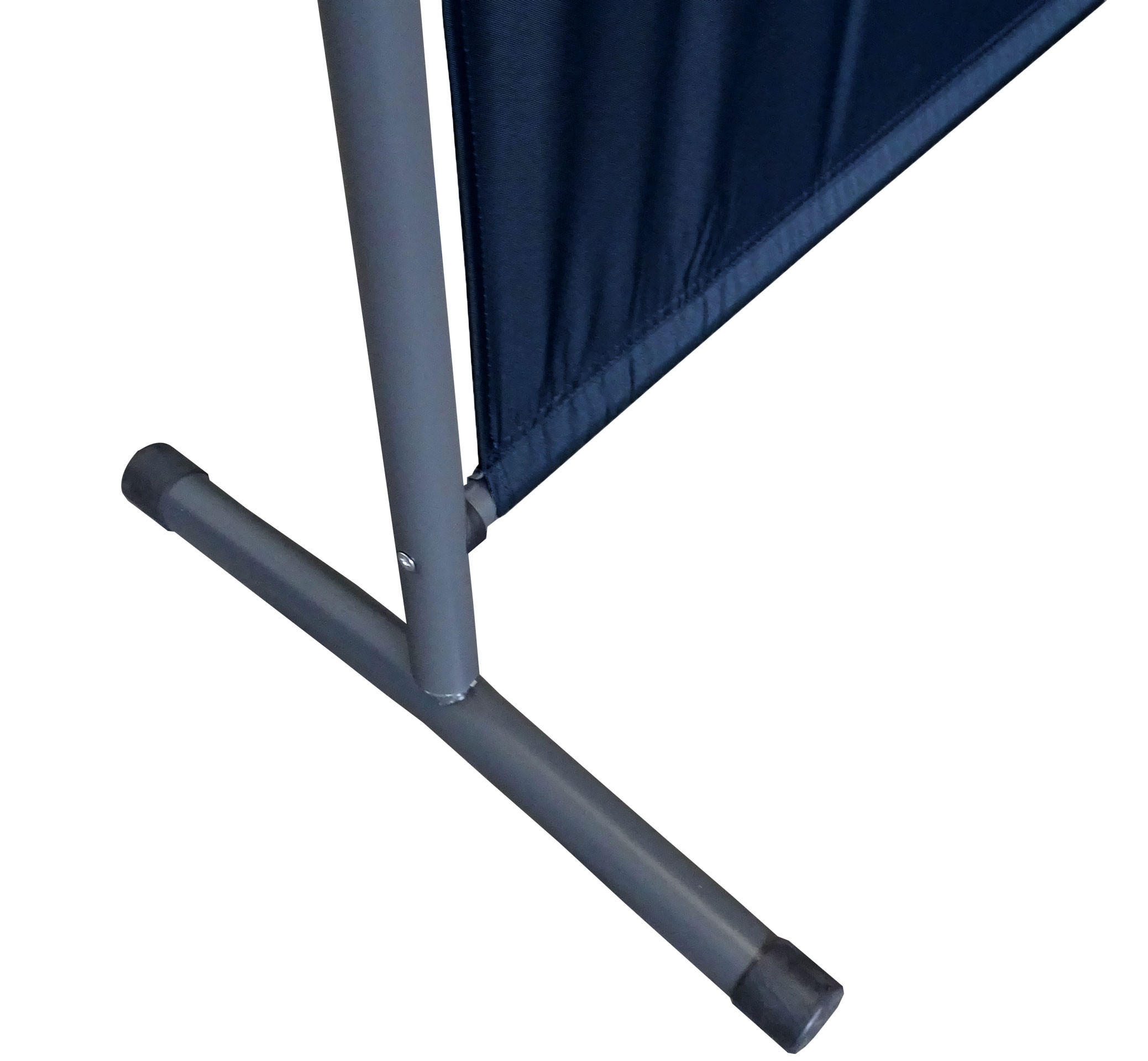 PARAVENT 2 Stück 1-tlg. 180x78 cm Schwarz - Schwarz, Metall (78/180cm) - QUICK STAR
