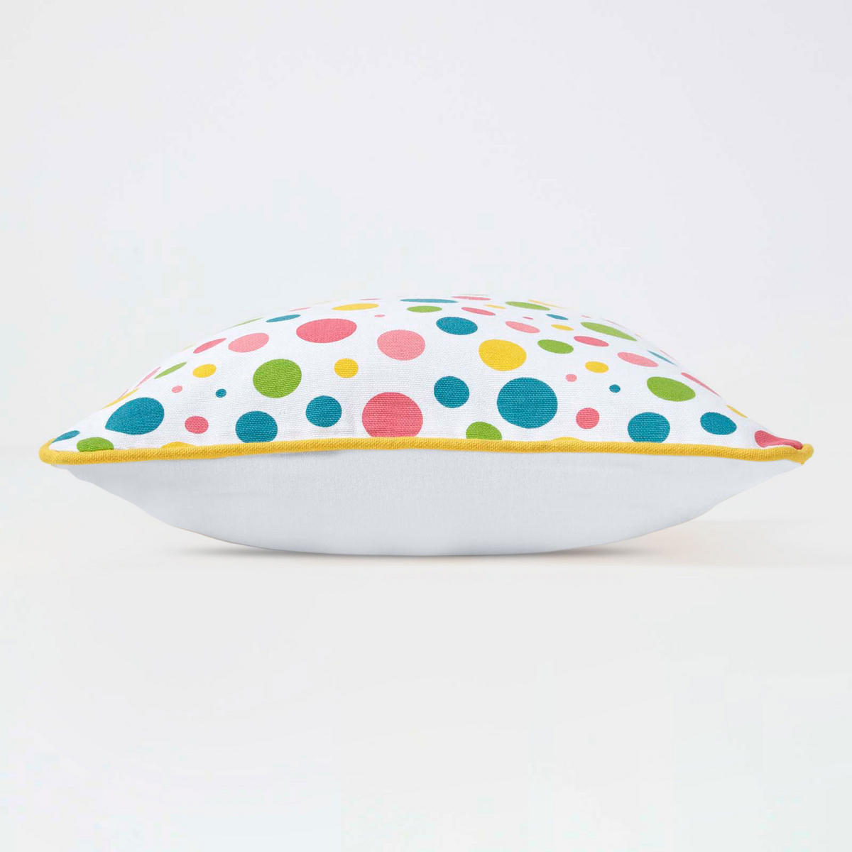 KISSENHÜLLE Bunte Punkte 30/30 cm, 100% Baumwolle - Multicolor, Textil (30/30cm) - Homescapes