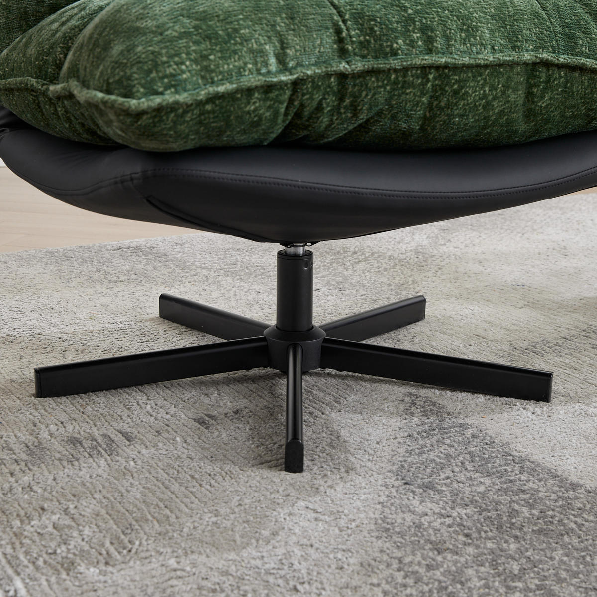 RELAXSESSEL 3-fach verstellbar, DE-42334, Grün - Dunkelgrün, Metall (81/79/71cm) - ComfortXL