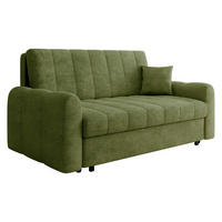 SCHLAFSOFA Viva Moon IV - Schwarz/Grün, Holz/Metall (188/85/98cm) - MIRJAN24