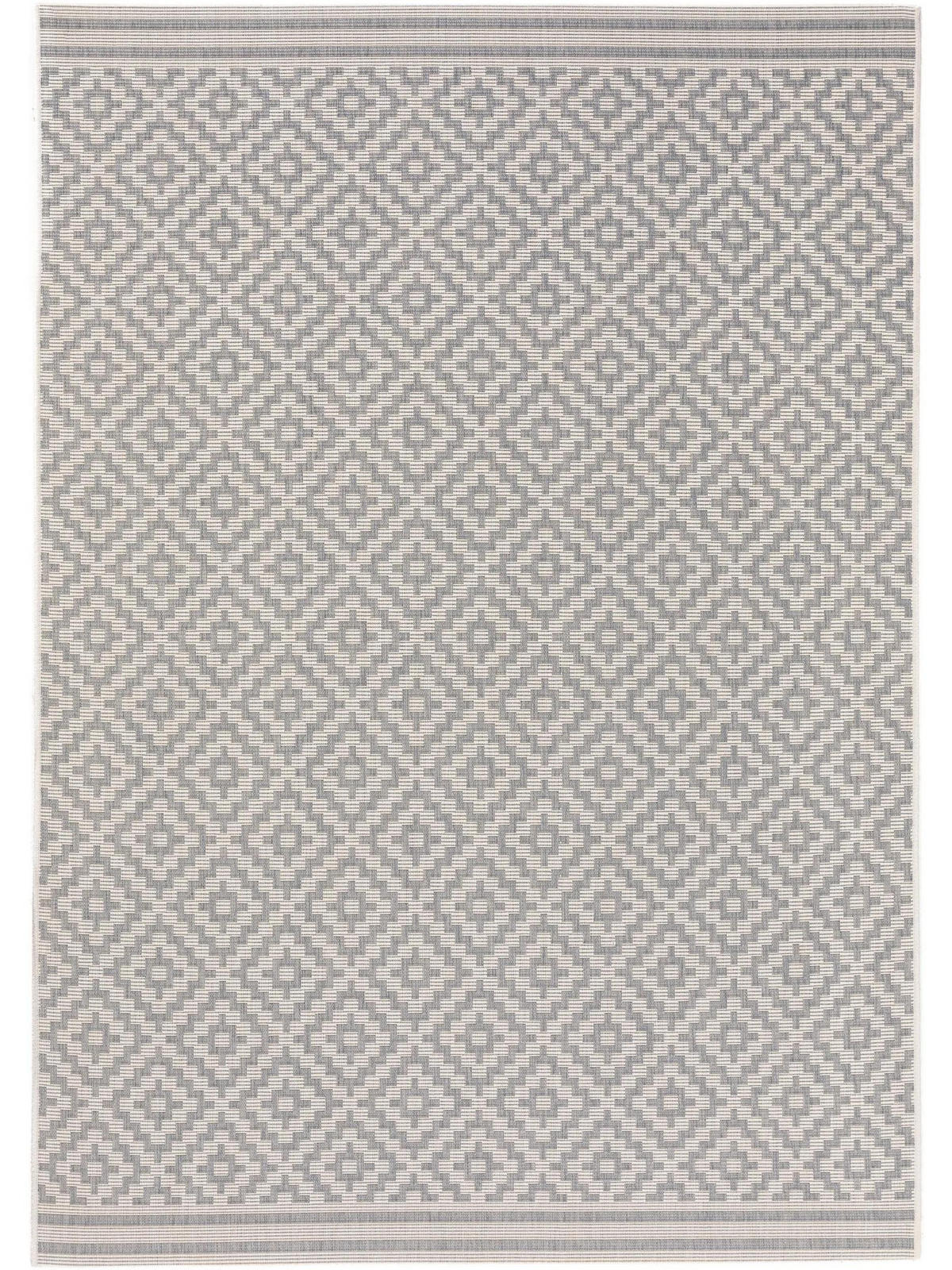OUTDOORTEPPICH Metro Grau 140x200 cm - Grau, Textil (140/200cm) - benuta Nest