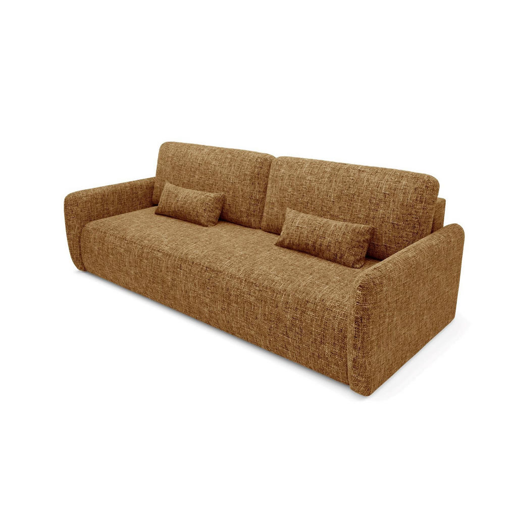 Thumbnail - Furnisell Schlafsofa, Gelb, Textil, Rechteckig, 217x86x102 cm, Wohnzimmer, Sofas & Couches, Schlafsofas