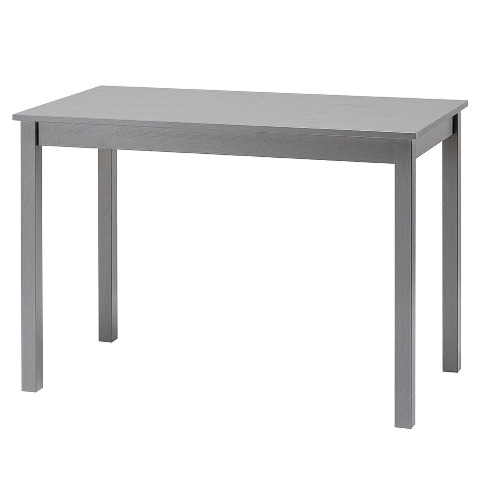SCHREIBTISCH Massivholz 60/110/75 cm - Grau, Holz (60/110/75cm) - hagge home