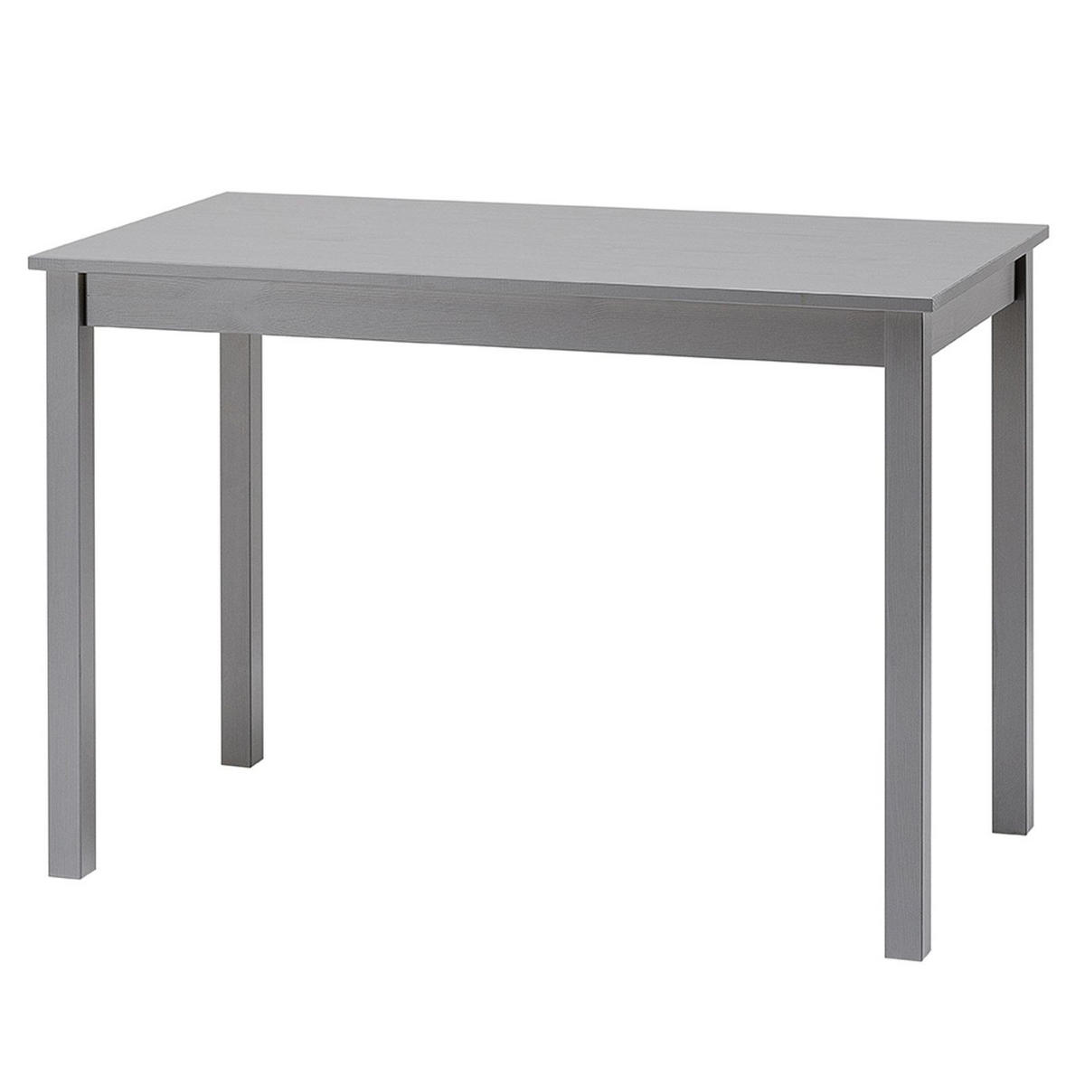 SCHREIBTISCH Massivholz 60/110/75 cm - Grau, Holz (60/110/75cm) - hagge home