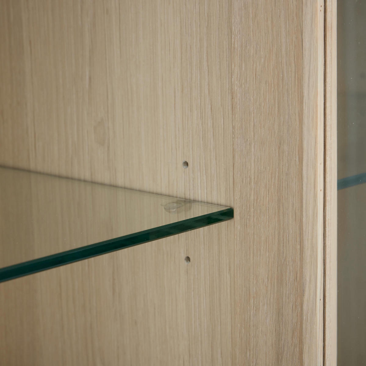 HÄNGEVITRINE Eiche bianco - Eiche Bianco/Eichefarben, Holzwerkstoff (213/60/37cm) - Furnhouse