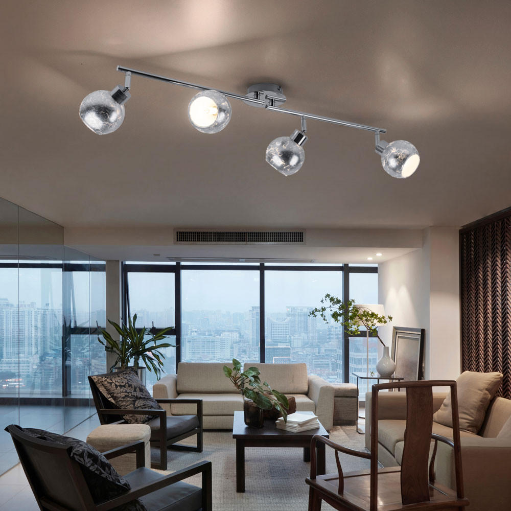 LED DECKENLEUCHTE FARA Silber Chrom - Silberfarben, Metall (83/11/19.7cm) - Wofi